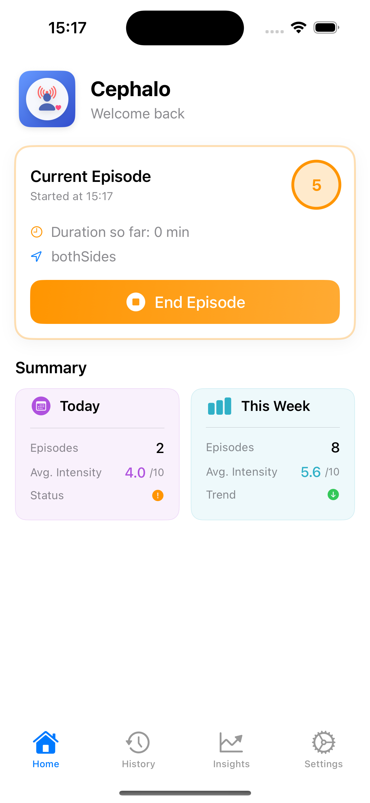 Cephalo Active Tracking